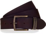Mustang Pelle Cintura 40Mm Leather Belt W90 Darkbrown Marrone Scuro