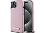 Karl Lagerfeld Fw Piastra Metallica Custodia Magsafe Per Iphone 15 Rosa