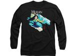 Mulan - Maglietta "Spada Nel Vento"" Per Uomo/Donna Unisex TV14227 (M) (Nero)"