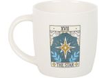 Something Different - Tazza Da Caffè "Tarot"", ""The Star"" SD9907 (9,2 Cm X 8,7 Cm X 12,2 Cm) (Bianco)"