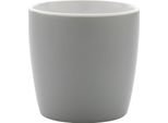 Xd Collection - Tazza Da Caffè, Interno Bicolore, Ceramica, 300Ml XD137 (Taglia Unica) (Grigio)