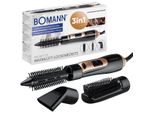 Spazzola Ad Aria Calda Bomann 3 Attacchi Adatti A Tutte Le Lunghezze Di Capelli | Con Impostazione A Freddo | 2 Impostazioni | Cavo A 360° | Spazzola Ad Aria Calda Per Capelli Corti | Has 6077 Cb