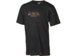 T-Shirt Ivanhoe Uw Ceasar Adventure Per Uomo - 100% Lana Extra Fine - Nero