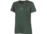T-Shirt Ivanhoe Uw Cilla Vine Per Donna - 100% Lana - Verde