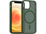 Custodia Magnetica Per Iphone 11, Compatibile Con Magsafe, Retro Traslucido Opaco, Resistente Agli Urti Verde