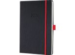 Sigel C2608 Sigel Conceptum 2026 Calendario A Libro, Ca. Din A5, Nero/Rosso
