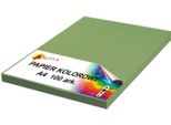 Carta Colorata A4 120G Verde Militare 100 Fogli