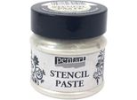 Pasta Per Stencil Per Perline - Pasta Per Stencil - Pentart - Fiore Di Ghiaccio / Eisblume 50Ml