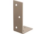 Alberts 822170 Angolo Di Trave Duravis®, A Gambe Disuguali, Rivestimento Duplex Marrone Ruggine, Dimensioni 40 X 80 X 30 Mm, Set Da 20