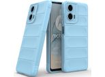 Custodia Per Motorola Moto G24 Power Custodia Protettiva In Silicone Tpu Morbido Antiurto Blu