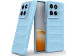 Custodia Per Motorola Edge 60 Fusion Custodia Protettiva In Silicone Tpu Morbido Antiurto Blu