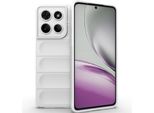 Custodia Per Motorola Edge 60 Stylus Custodia Protettiva In Silicone Tpu Morbido Antiurto Bianco