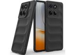 Custodia Per Motorola Edge 60 Fusion Custodia Protettiva In Silicone Tpu Morbido Antiurto Nero