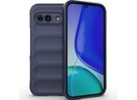 Custodia Per Google Pixel 9A Custodia Protettiva In Silicone Tpu Morbido Antiurto Blu Scuro