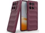Custodia Per Motorola Edge 60 Fusion Custodia Protettiva In Silicone Tpu Morbido Antiurto Plum