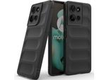 Custodia Per Motorola Moto G75 Custodia Protettiva In Silicone Tpu Morbido Antiurto Nero