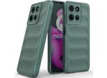 Custodia Per Motorola Moto G15 Custodia Protettiva In Silicone Tpu Morbido Antiurto Verde