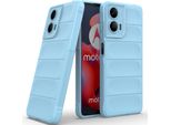 Custodia Per Motorola Moto G24 Custodia Protettiva In Silicone Tpu Morbido Antiurto Blu