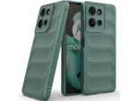 Custodia Per Motorola Moto G75 Custodia Protettiva In Silicone Tpu Morbido Antiurto Verde
