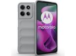 Custodia Per Motorola Moto G15 Custodia Protettiva In Silicone Tpu Morbido Antiurto Grigio