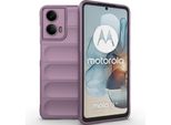 Custodia Per Motorola Moto G24 Power Custodia Protettiva In Silicone Tpu Morbido Antiurto Viola