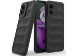 Custodia Per Motorola Moto G55 Custodia Protettiva In Silicone Tpu Morbido Antiurto Nero