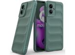 Custodia Per Motorola Moto G55 Custodia Protettiva In Silicone Tpu Morbido Antiurto Verde