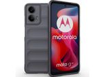 Custodia Per Motorola Moto G24 Custodia Protettiva In Silicone Tpu Morbido Antiurto Grigio Scuro
