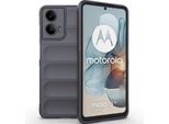 Custodia Per Motorola Moto G24 Power Custodia Protettiva In Silicone Tpu Morbido Antiurto Grigio Scuro