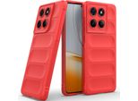 Custodia Per Motorola Edge 60 Fusion Custodia Protettiva In Silicone Tpu Morbido Antiurto Rosso