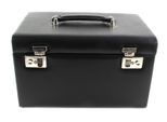 Windrose Scatola Di Gioielli Ambiance Jewelry Box With 2 Closures Black Nero