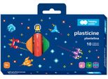 Plastilina 10 Colori Pixi Planet Happy Color