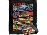Justice League - Coperta "Papà Eroe"" TV18432 (Taglia Unica) (Multicolore)"