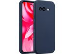 Custodia Google Pixel 9A - Silicone - Custodia Morbida Accezz/Copertura Posteriore - Blu Scuro