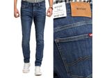 Mustang, Jeanshosen, Skinny Fit, Frisco Skinny, W31 L30, Blau, Jeans, Baggyjeans, Buggy