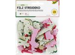 Folia 5256 Folia Decorazione In Feltro "Inverno"", 170 Pezzi"