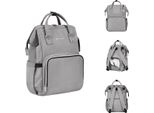Borsa Fasciatoio Kikkaboo Siena, Zaino, Fasciatoio, Manico Regolabile Grigio Grigio Chiaro