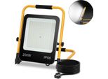 Bettizia Faro Da Cantiere A Led 200W Luce Da Lavoro Bianco Freddo Faro Da Cantiere Faro Da Cantiere Faro A Led Faro Da Cantiere