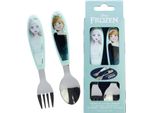 Set Di Posate Ergo In Metallo Disney Ice Queen Snowy Tale, 2 Pezzi
