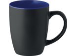 Midocean - Tazza Da Caffè "Lim"", Bicolore, Ceramica, 0,29L MO100 (Taglia Unica) (Nero/Blu Scuro)"