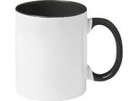 Midocean - Tazza Da Caffè "Sublimcoly"", Bicolore, 300Ml MO1030 (Taglia Unica) (Bianco/Nero)"