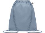 Midocean - Borsa Da Ginnastica "Yuki"", Cotone Organico MO115 (Taglia Unica) (Azzurro)"