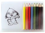 Midocean - Set Di Matite Colorate "Recreation"" MO1167 (Taglia Unica) (Colore)"