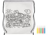 Midocean - Borsa Da Ginnastica "Carrydraw"", Tessuto Non Tessuto MO1124 (Taglia Unica) (Bianco)"