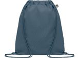 Midocean - Borsa Da Ginnastica "Yuki"", Cotone Organico MO115 (Taglia Unica) (Blu)"