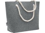Midocean - Borsa Della Spesa "Feltsea"", Feltro Rpet, Spiaggia MO1027 (Taglia Unica) (Grigio)"