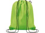 Midocean - Borsa Da Ginnastica "Shooppet"", Rpet (Polietilene Tereftalato Riciclato) MO1052 (Taglia Unica) (Lime)"