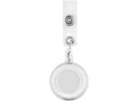 Midocean - Portabadge "Lades"" MO1262 (Taglia Unica) (Bianco Trasparente)"