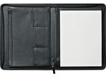 Midocean - Cartella Per Conferenze, Pelle, A4 MO1296 (Taglia Unica) (Nero)