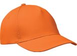 Midocean - Cappellino Da Baseball "Buzz"" A 5 Segmenti MO138 (Taglia Unica) (Arancione)"